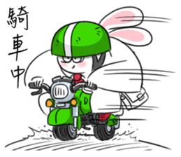 Rabbit dad's story 2.0 sticker #11167306