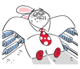 Rabbit dad's story 2.0 sticker #11167328