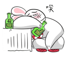 Rabbit dad's story 2.0 sticker #11167330