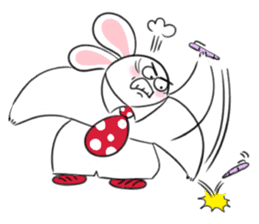 Rabbit dad's story 2.0 sticker #11167336