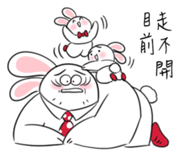 Rabbit dad's story 2.0 sticker #11167339