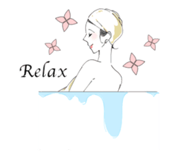 Kimono beauty celebrity madam sticker sticker #11167623