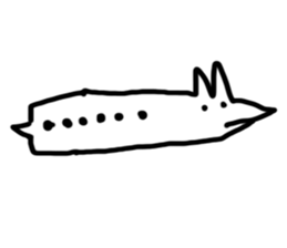 Exquisite white dog sticker #11167857