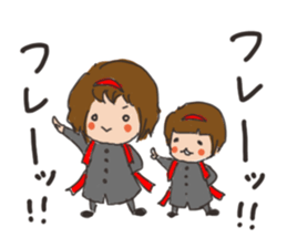 Daily life of a parent and child sticker #11168076