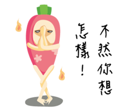 Yoga Time with Carrot & Dog sticker #11168130