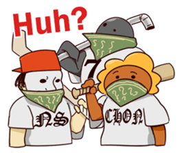 AhChon&Penguin friendship forever sticker #11168315