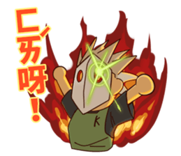 AhChon&Penguin friendship forever sticker #11168322