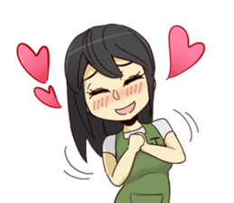 AhChon&Penguin friendship forever sticker #11168336