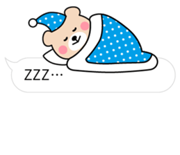 Cute KUMA chan 6 sticker #11169084