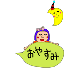 It sprouts, pretty  pretty girl sticker #11169225