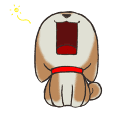 Feeling expression of a Shiba dog sticker #11169709