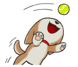 Feeling expression of a Shiba dog sticker #11169715