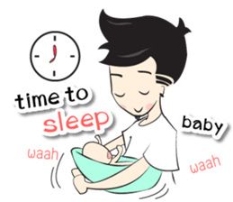 Nursing Daddy (eng. ver) sticker #11169916