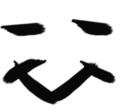 eight seven face sticker #11170509