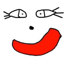 eight seven face sticker #11170517