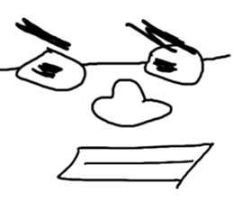 eight seven face sticker #11170521