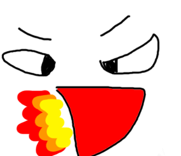 eight seven face sticker #11170525