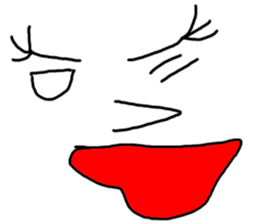 eight seven face sticker #11170529