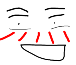 eight seven face sticker #11170533