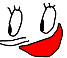 eight seven face sticker #11170540