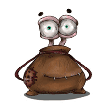 ANGRY BAG MONSTER sticker #11170655