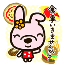 rabbit leisurely forest 2 sticker #11170686