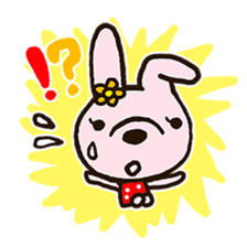 rabbit leisurely forest 2 sticker #11170693