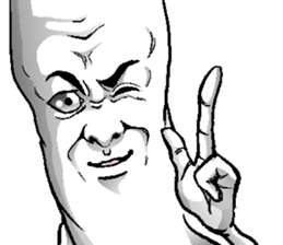 The Alien born in the Earth 2.1 sticker #11170872