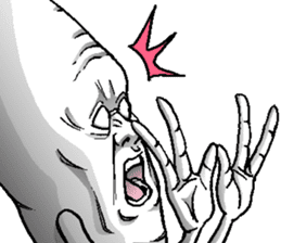 The Alien born in the Earth 2.1 sticker #11170875