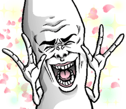 The Alien born in the Earth 2.1 sticker #11170882