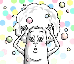 The Alien born in the Earth 2.1 sticker #11170885