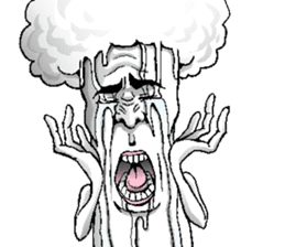 The Alien born in the Earth 2.1 sticker #11170886