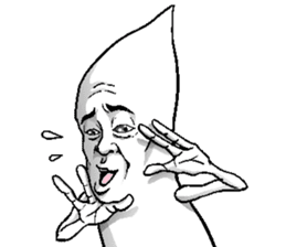 The Alien born in the Earth 2.1 sticker #11170891