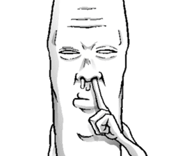 The Alien born in the Earth 2.1 sticker #11170894