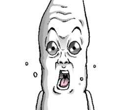 The Alien born in the Earth 2.1 sticker #11170898