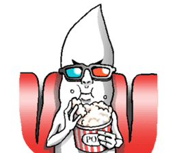 The Alien born in the Earth 2.1 sticker #11170900