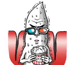 The Alien born in the Earth 2.1 sticker #11170901