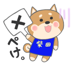 For SHIBATA'S Sticker sticker #11171069