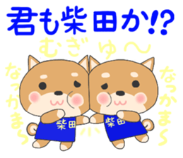 For SHIBATA'S Sticker sticker #11171074