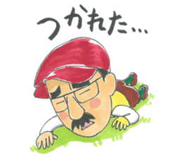 life of the playful president sticker #11171270