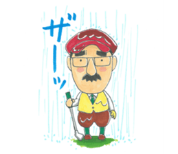 life of the playful president sticker #11171278