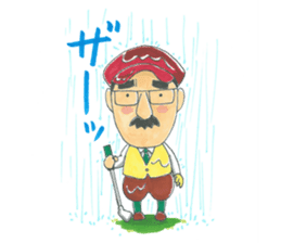 life of the playful president sticker #11171278