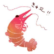 Japanese spiny lobster sticker #11171405