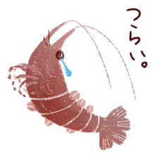 Japanese spiny lobster sticker #11171412