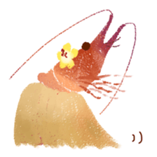 Japanese spiny lobster sticker #11171422