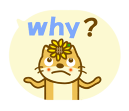 Daily sunflower squirrel sticker #11171859