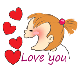 A Little Cute and Lovely Girl, Ver 2 sticker #11171945
