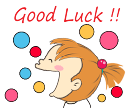 A Little Cute and Lovely Girl, Ver 2 sticker #11171947