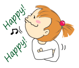 A Little Cute and Lovely Girl, Ver 2 sticker #11171949