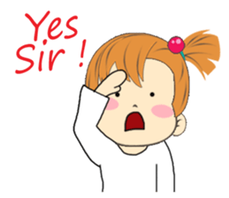 A Little Cute and Lovely Girl, Ver 2 sticker #11171950